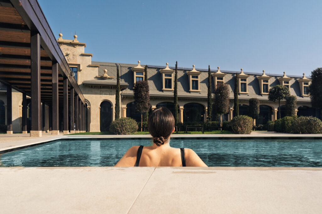 Aprile alle Terme De Montel